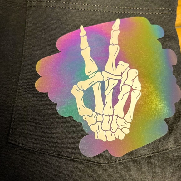 Small Black Pocket T-shirt ✌🏼 - Picture 3 of 3